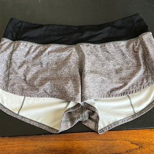 Lululemon Speed Up Regular Lined Shorts 2.5”